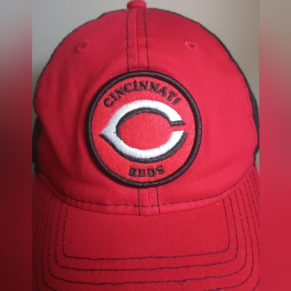 New Era 9twenty Cincinnati Reds Snapback Hat OS Mesh Patch MLB Genuine Merch - Picture 2 of 10